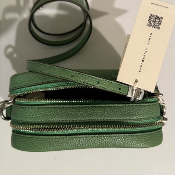 Tory Burch Forest Green Crossbody Bag in the color Patina - Picture 3 of 8